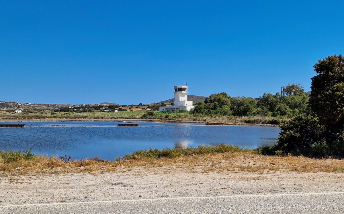 Milos Airport Control Tower
