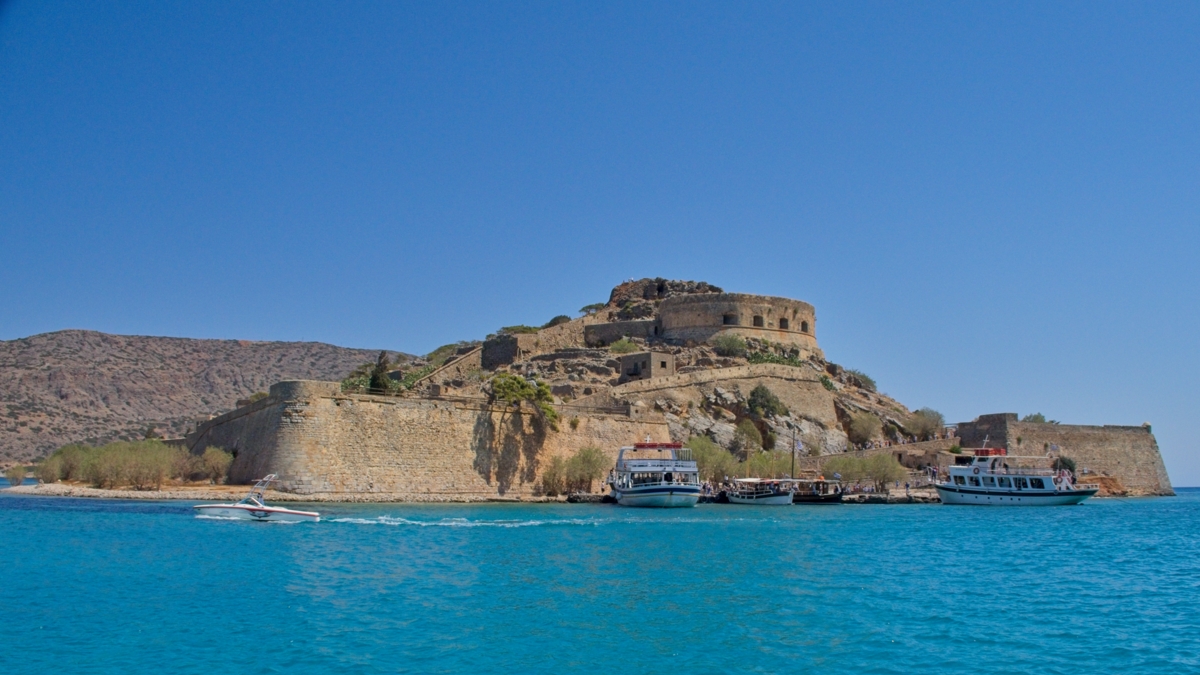 Spinalonga Island Crete