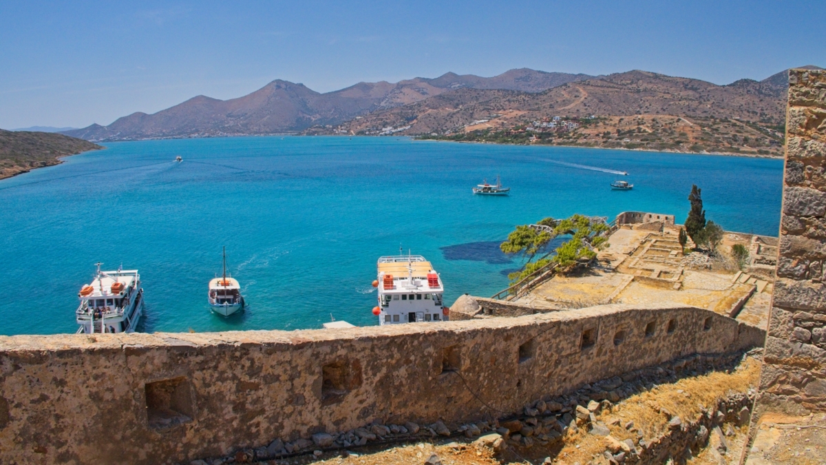 Spinalonga Island Crete